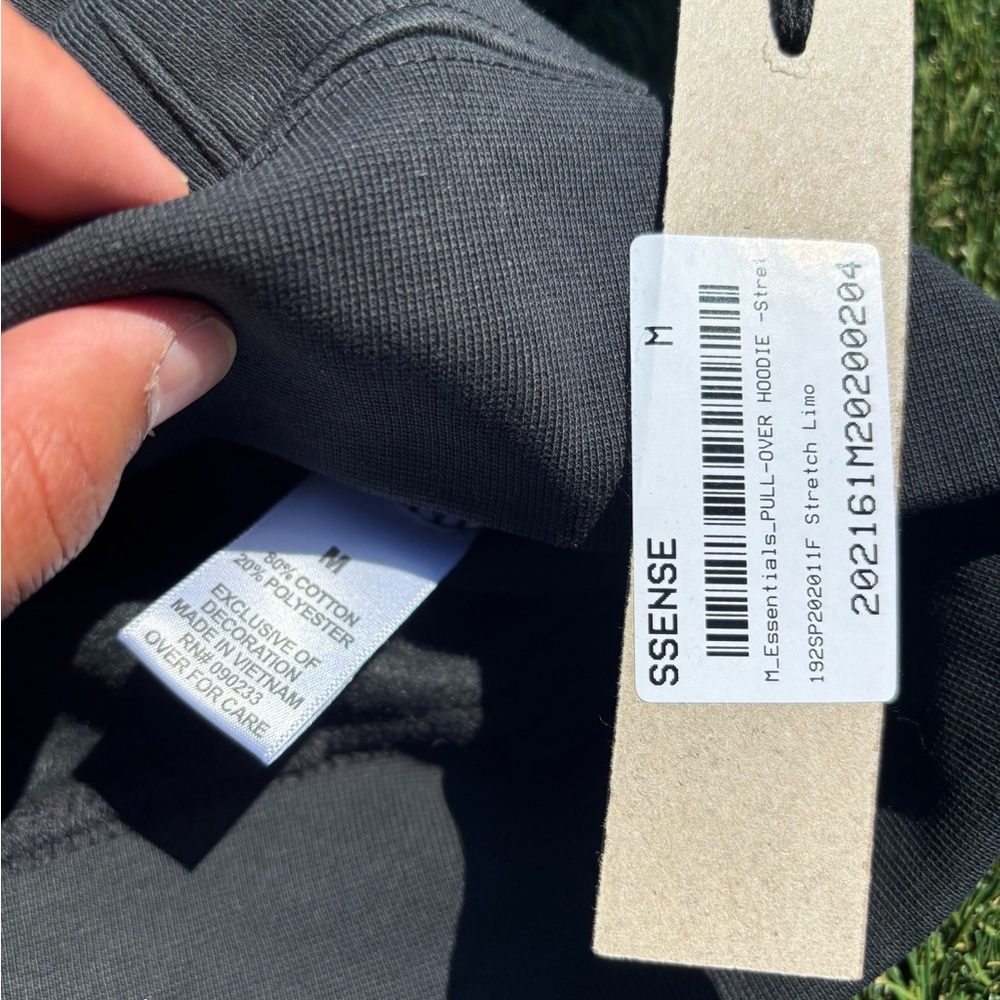 Fear of God Essentials Appliqué Hoodie - Picture 10 of 12